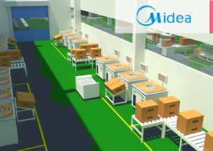 車(chē)間布局與物流優(yōu)化實(shí)踐 以美的熱水器工廠為例